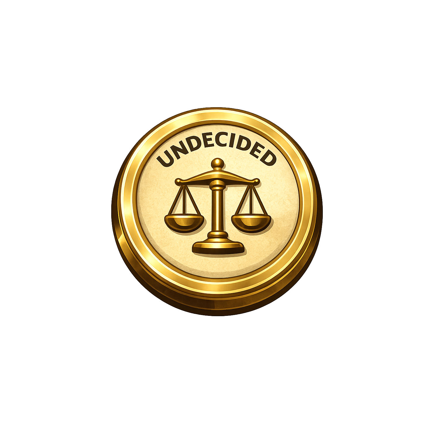 Undecided voting token
